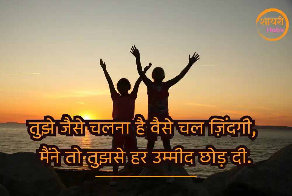 zindagi shayari in hindi